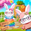 Bunnies Get Ready for Easter