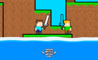 Image Friends Battle Water Die